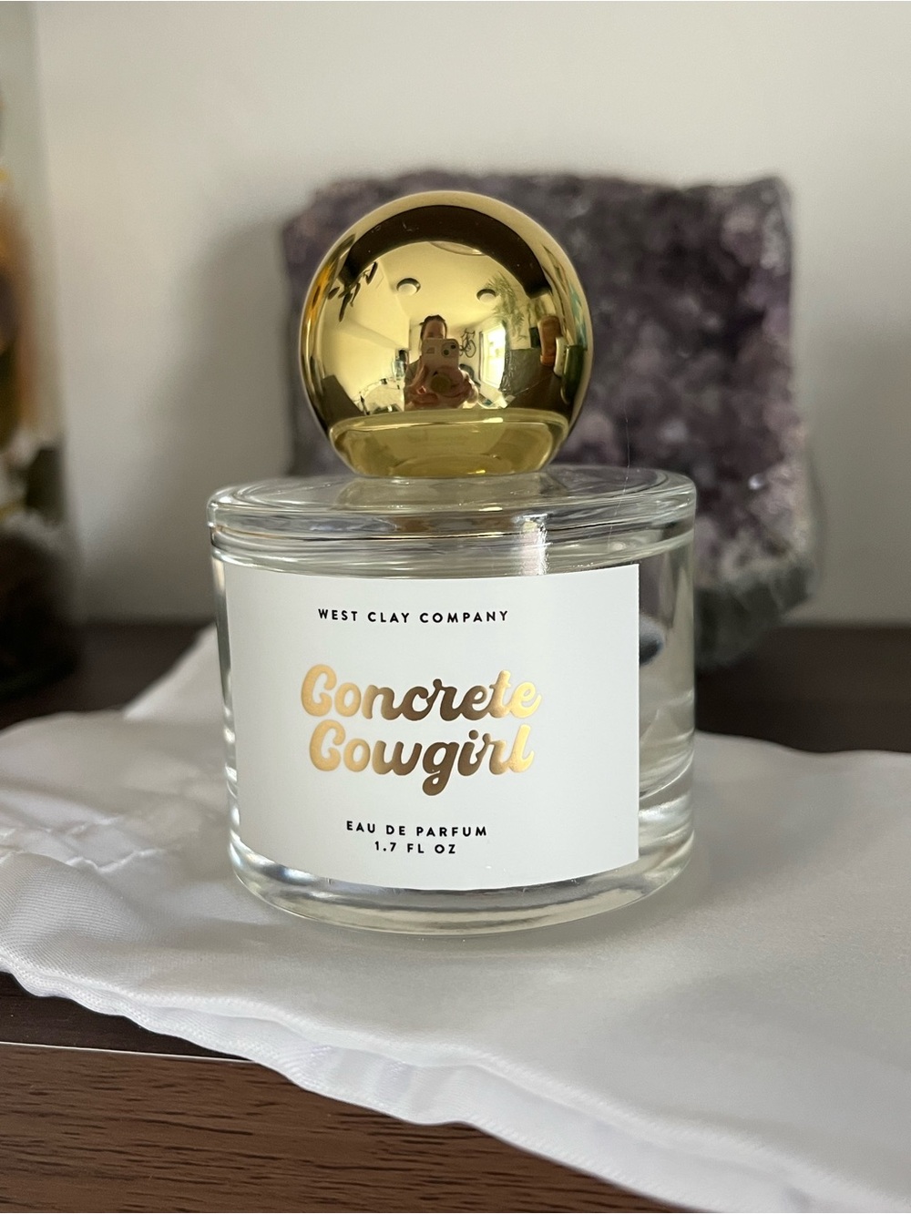 West clay company- concrete cowgirl perfume - New
